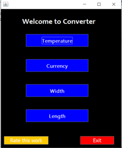 temperature conversion java gui