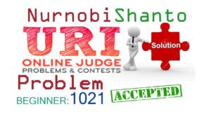 URI Online Judge Solution 1021
